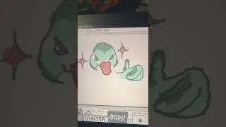 Take a break and wiggle 🪱 (check out WigglyPaint by internet-janitor) #indiedev #indiegame #gamedev