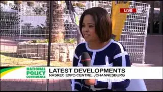 UPDATE: Dlamini, Mkhize on day 2 of the ANC Policy Conference 2017