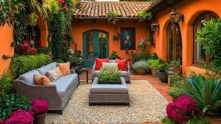 2025 Outdoor Decor: Vintage Courtyards & Floral Accents Transform Luxury Gardens Trends