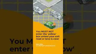 UK Highway Code Rule 174: Box Junctions #1