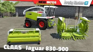 FS22 | CLAAS Jaguar 830-900 - Farming Simulator 22 New Mods Review 2K60