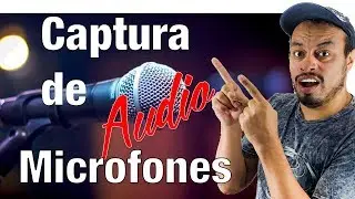 Captura de audio com microfones e tipos de microfones