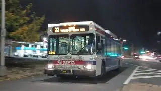 SEPTA Route 22: 2008 New Flyer DE41LF #8163 Southbound