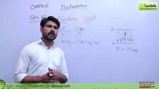 FSc Physics book 2, Ch 12 Electrostatics - What is Electron Volt - 12th Class Physics