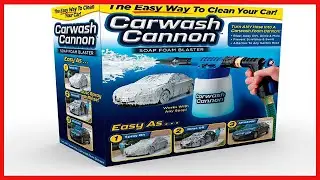 Carwash Cannon Review: Effortless Foam Blasting for a Cleaner Ride