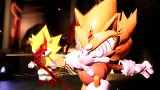 FLEETWAY SONIC VS 6 SUPER SONIC | Outcome Memories v0.2