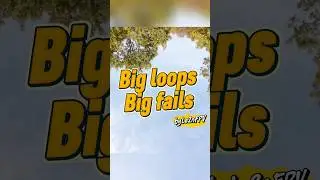 Big loops, big fails 😨 #fpv #funny #drone #dji #freestyle #automobile #life #art