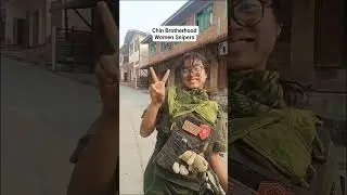 PDF Women Sniper #myanmar #chinbrotherhood #military  #army
