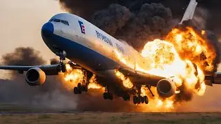 HAPPENING NOW! The Russian IL-96 plane carrying the Russian minister was destroyed by NATO