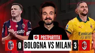 BOLOGNA-MILAN 0-3, solo COMPLIMENTI! | Postpartita con RINALDO MORELLI