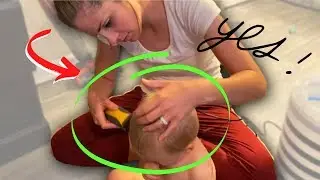 Giving The Kids Haircuts In Quarantine | EllisonFam5