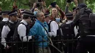 Coronavirus (Covid-19) Easing of lock down & protests (UK) - ITV London News - 16th May 2020