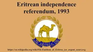 Eritrean independence referendum, 1993
