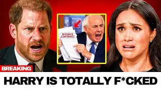 Tom Bower EXPOSES Meghan&rsquo;s SECRET Divorce Contract on Live TV &mdash; Harry&rsquo;s World COLLAPSES