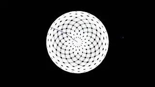 8 minutes and 53 seconds of a pi spiral until it's unrecognizable