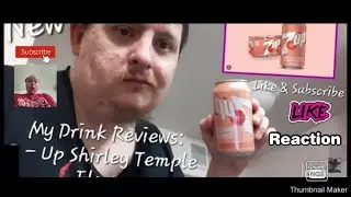 Реакция на мои отзывы о напитках: 7 &mdash; Up Shirley Temple со вкусом граната и вишни