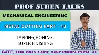 MT35 METAL MACHINING 6 | LAPPING | HONING | SUPER FINISHING | BUFFING | BURNISHING