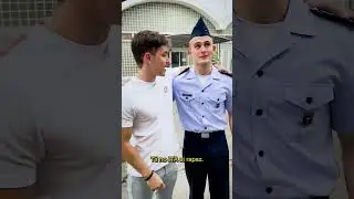 Encontrei com um aluno no ITA!
