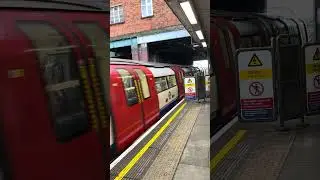 Jubilee Line 1996TS 96010 departing West Hampstead &bull; 21-12-23