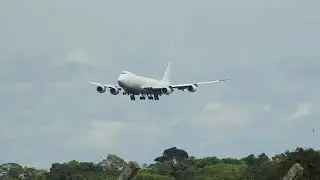 Pouso do Boeing 747-87UF Atlas Cargo ( N859GT)