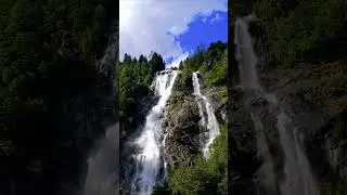 Waterfall White Noise &bull; Natural Sleep Sounds #Shorts