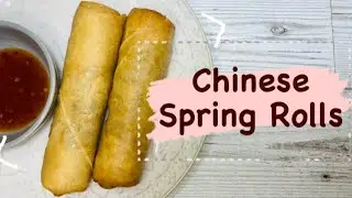 Chinese Spring Rolls🫔 Vegetarian Recipe