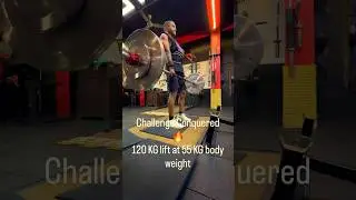 &ldquo;120KG Deadlift at 55KG Body Weight 🔥 | Natural Strength Challenge 💪