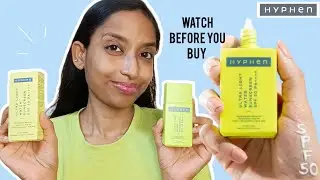 HYPHEN Ultra Light Water Sunscreen SPF 50 PA++++ | Review & Demo