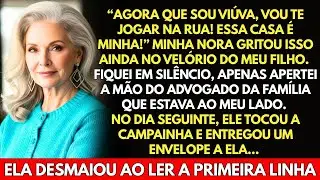 Minha nora gritou: 