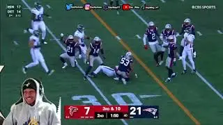 #1 Patriots Fan Reacts to Patriots vs Falcons Week 9 | Spoiled Londons Career Game !