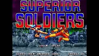 Superior Soldiers (Arcade / MAME) - Demo Attract