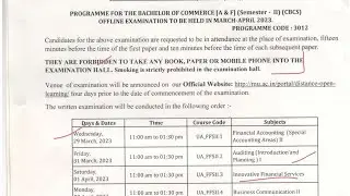 IDOL FYBAF Sem-2 Time Table released l Fresher & Repeater l Jan & July l Mumbai University l Mukund