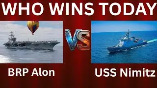 BRP Alon vs USS Nimitz | Small vs Giant Warship Comparison