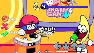 FNF - Shovelware's Brain Funk! (One-shot mod) - Quiz Time (composed by Red-Bun) (FC)