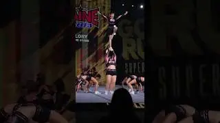 Reverse Coed Stunt! #cheer #stunt
