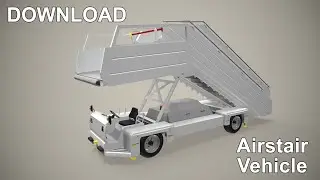 Airstair Vehicle 3D Model
