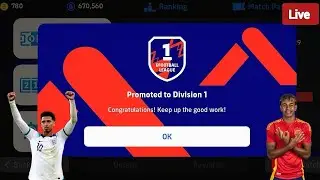 Subiendo a divisi&oacute;n 1 en efootbal parte 1