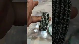#Bangles glass stone bangles