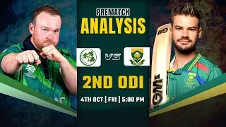 IRE vs SA 2nd ODI Match PREDICTION | IRE vs SA Dream11 Team Prediction | Playing 11, Pitch Report