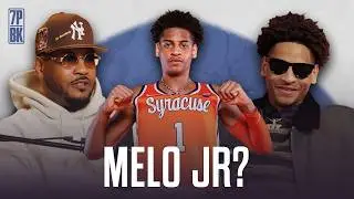 Carmelo Anthony on Kiyan Making His Own Name at Syracuse