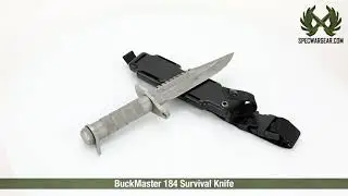 BuckMaster 184 Survival Knife