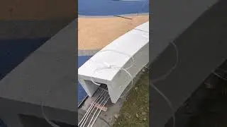 Installation Summary of Transparent Concrete Bench
