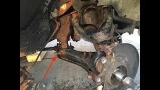 THE WORST TYPE OF SUSPENSION. Lower Control A-Arm Damage