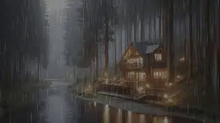 🔴 Rain Sounds for Relaxation | Gentle Rain & Nature Ambience for Peaceful Sleep or Meditation Time