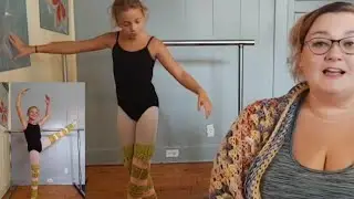 Crochet and Ballet Leg warmers! Our first video