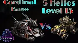 War Commander :Cardinal Base Vs 5  Helios .