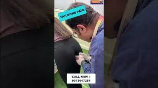 TAILBONE PAIN | Chiropractic Treatment in Delhi | Dr. Varun | Sacrum Pain | Lower back Pain