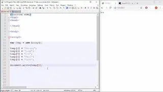JavaScript Tutorial - 32 - How to - Arrays - Adding Elements by Index