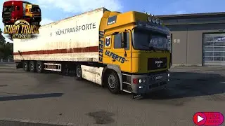 🔴 ETS 2 НА ТЯГАЧЕ MAN F2000? ПО ДОРОГАМ РОССИИ  !!!