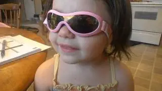 Zoey in Real Kids Shades